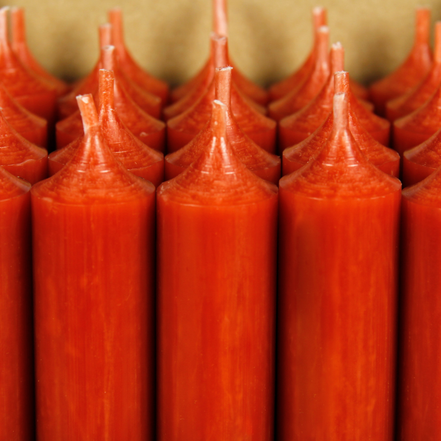 Kerzen 180mm x Ø 22mm Terracotta
