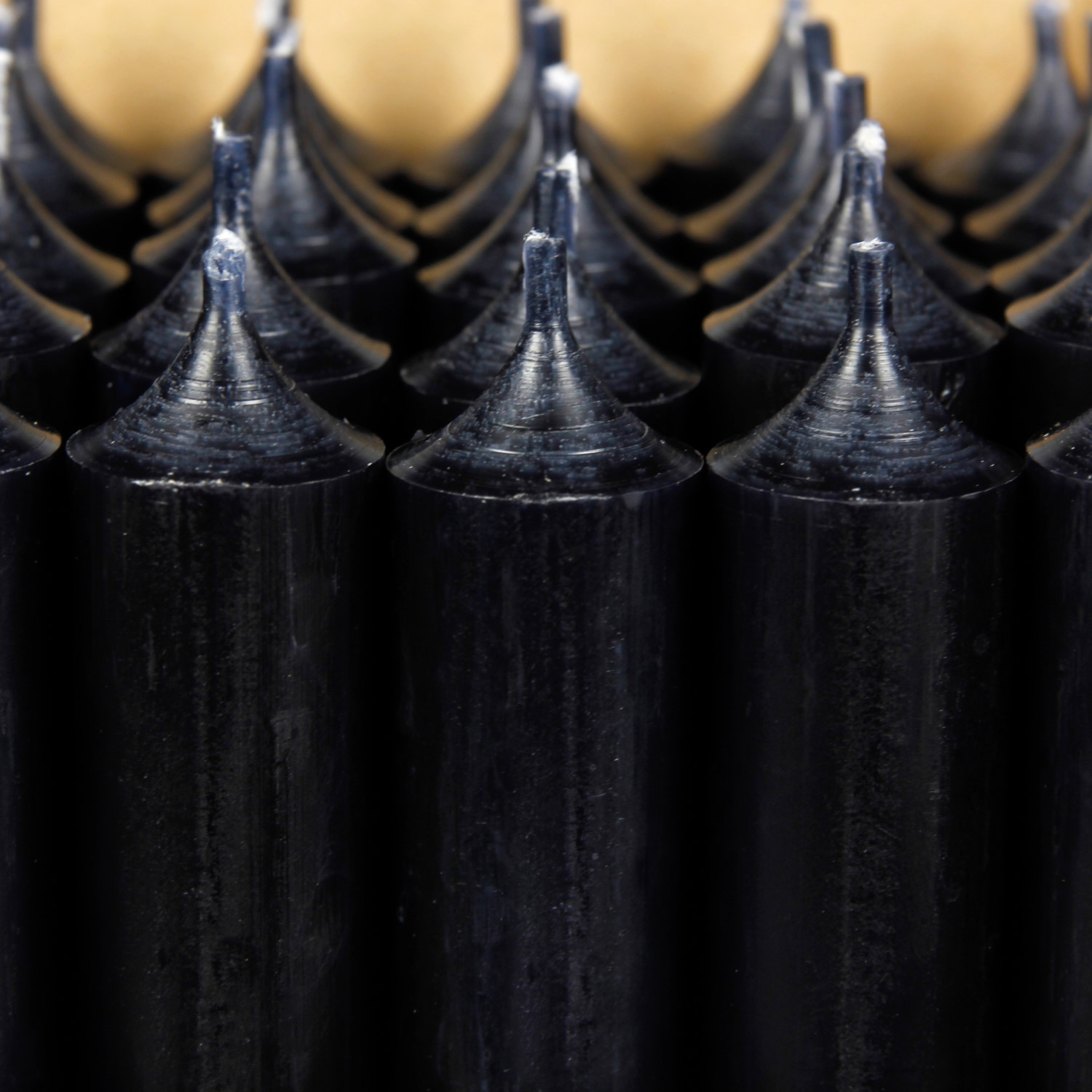 Kerzen 180mm x Ø 22mm Schwarz