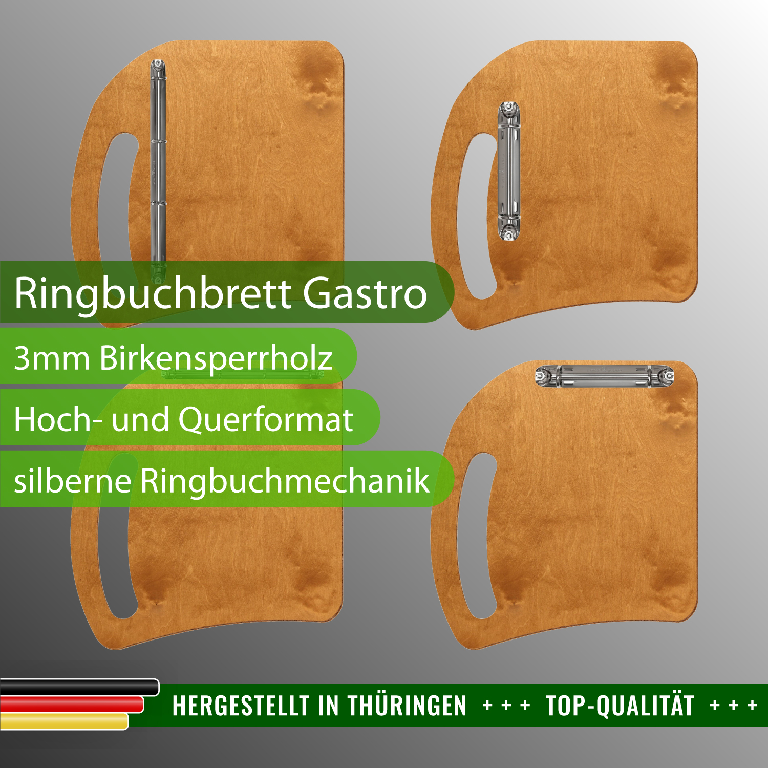 Ringbuchbrett Gastro Birnbaum