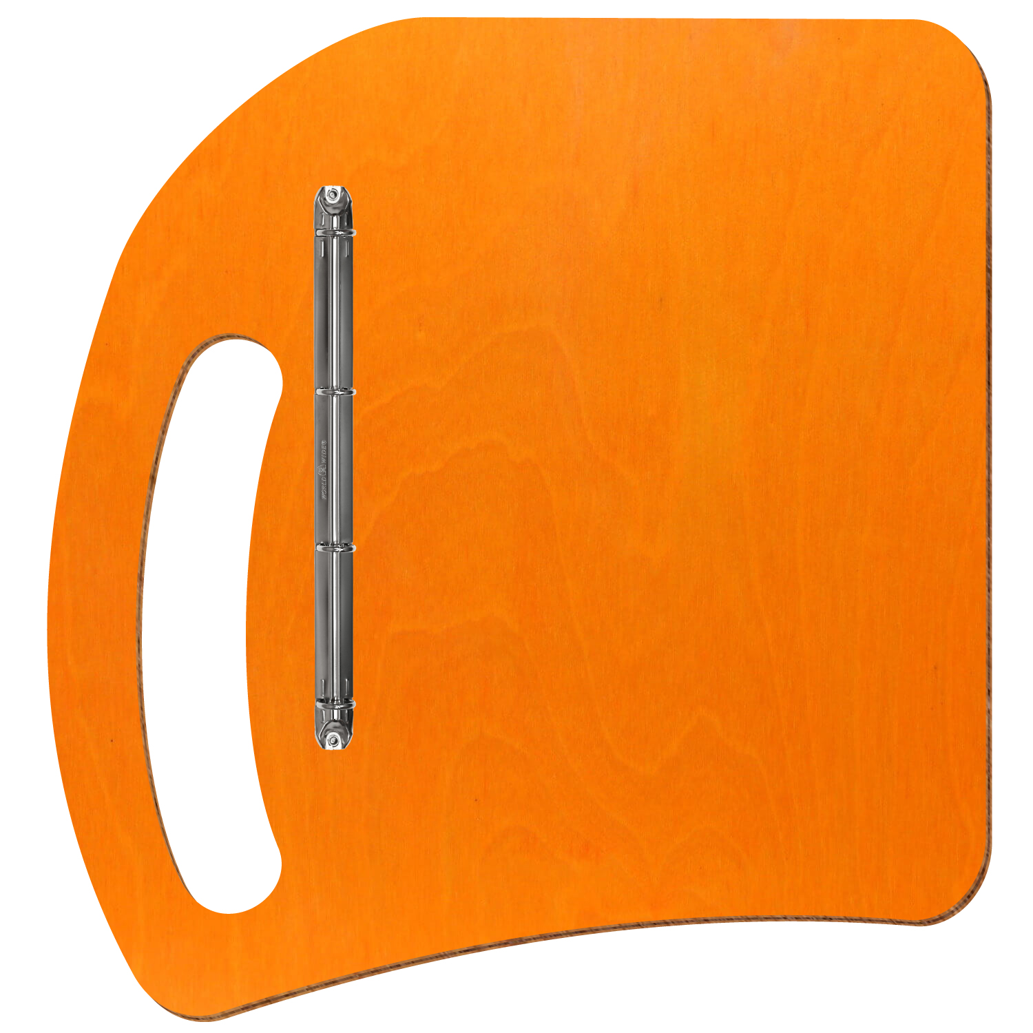 Ringbuchbrett Gastro Orange A3 hoch Ringbuchmechanik 4fach silber