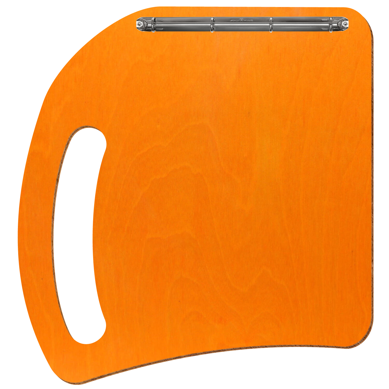 Ringbuchbrett Gastro Orange A3 quer Ringbuchmechanik 4fach silber