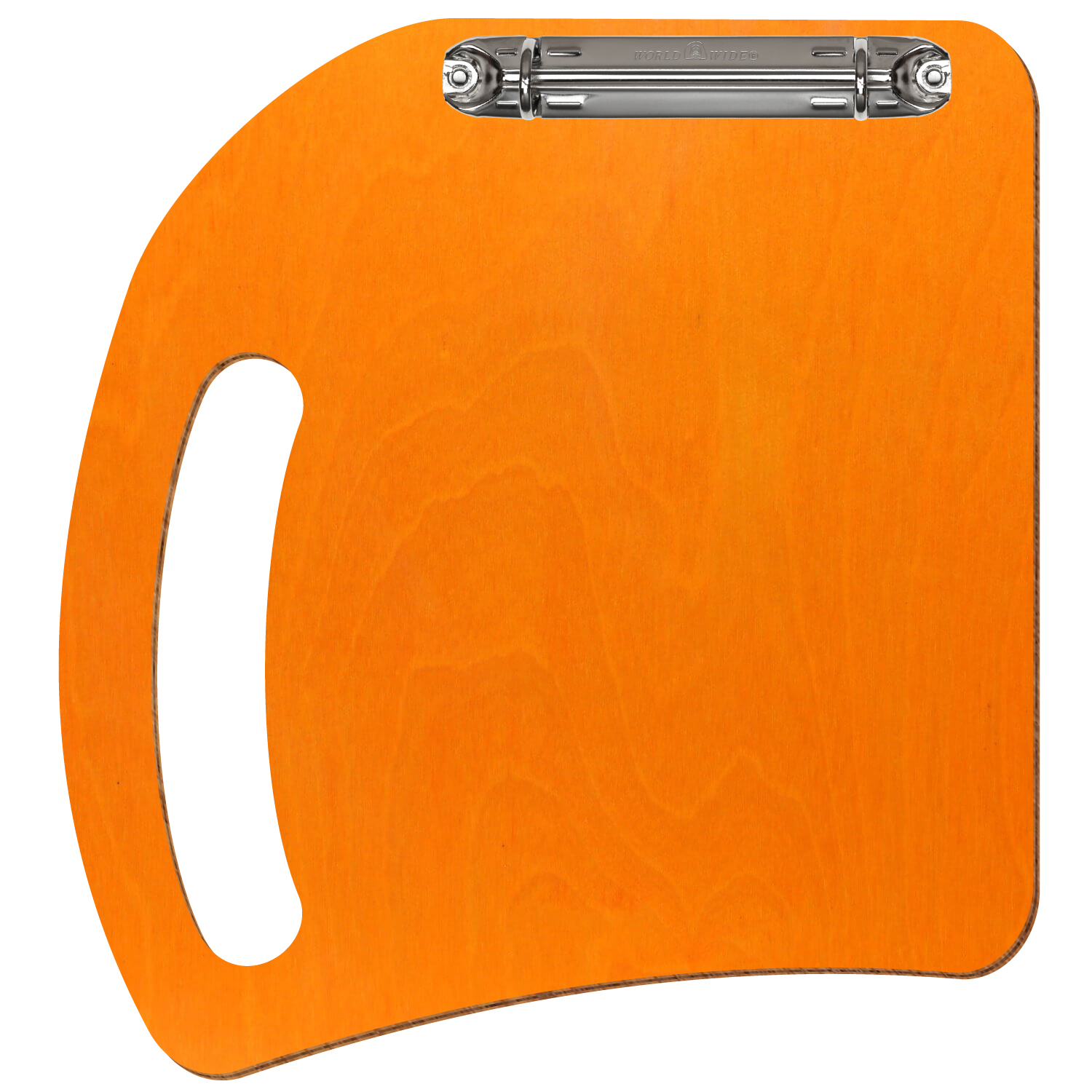 Ringbuchbrett Gastro Orange A5 quer Ringbuchmechanik 2fach silber