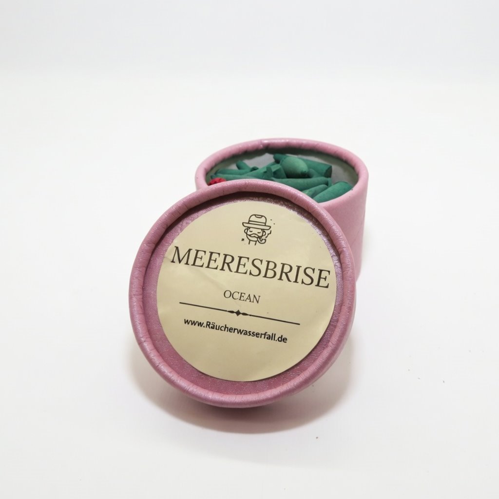 Packung mit klassischen Räucherkerzen in der Duftvariante "Meeresbrise"
