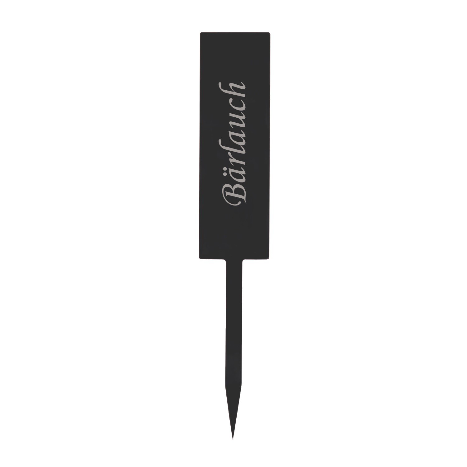 PLEXIGLAS® Pflanzschilder Stab grau transparent