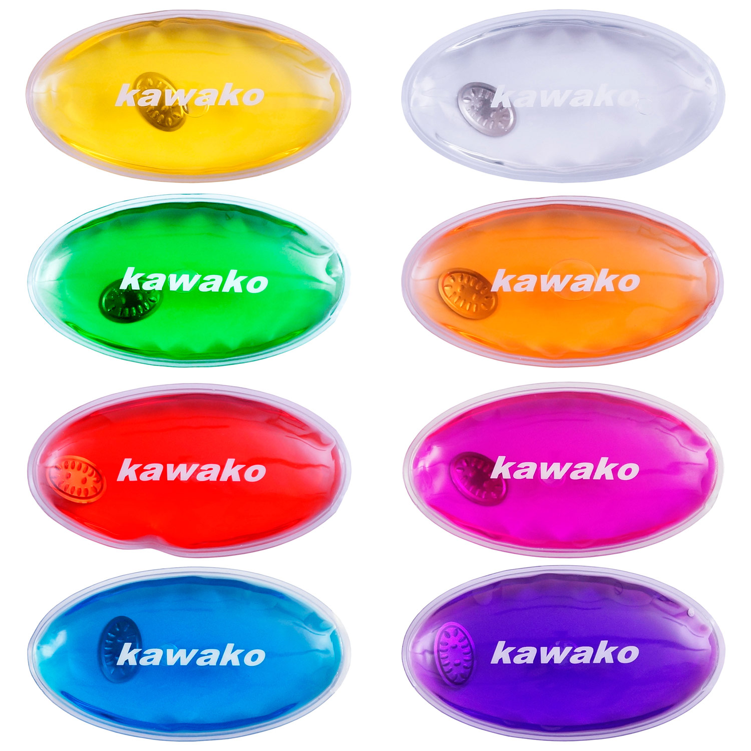 Taschenwärmer 8er Set Multicolor - Oval - alle