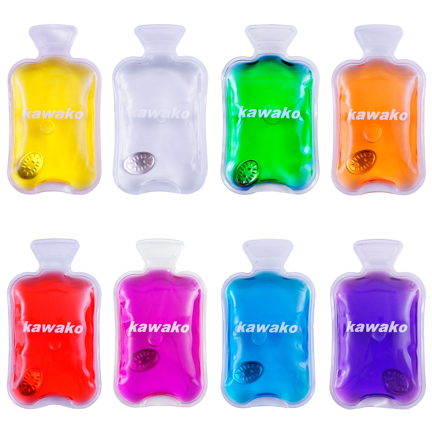 Taschenwärmer 8er Set Multicolor - Wärmflasche - alle
