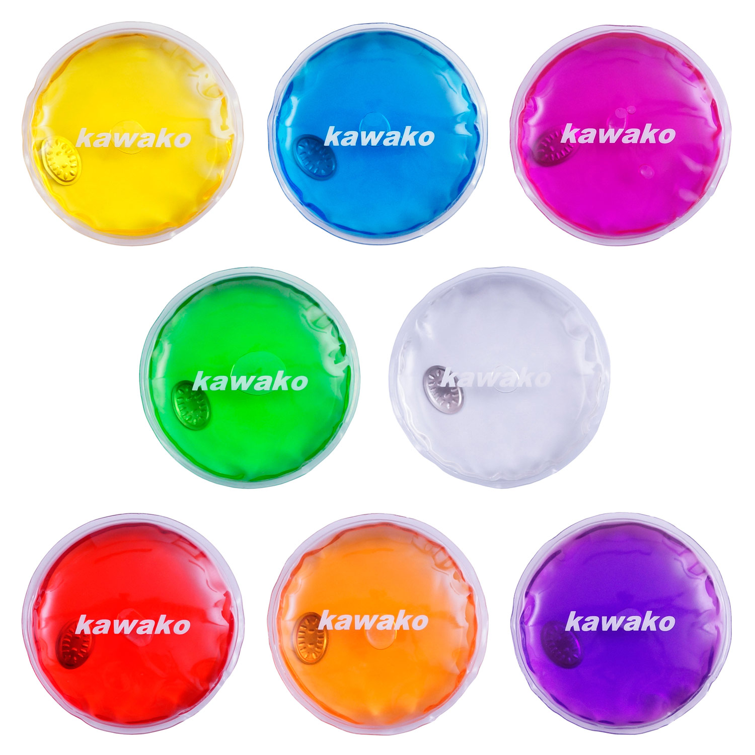 Taschenwärmer 8er Set Multicolor - Rund - alle