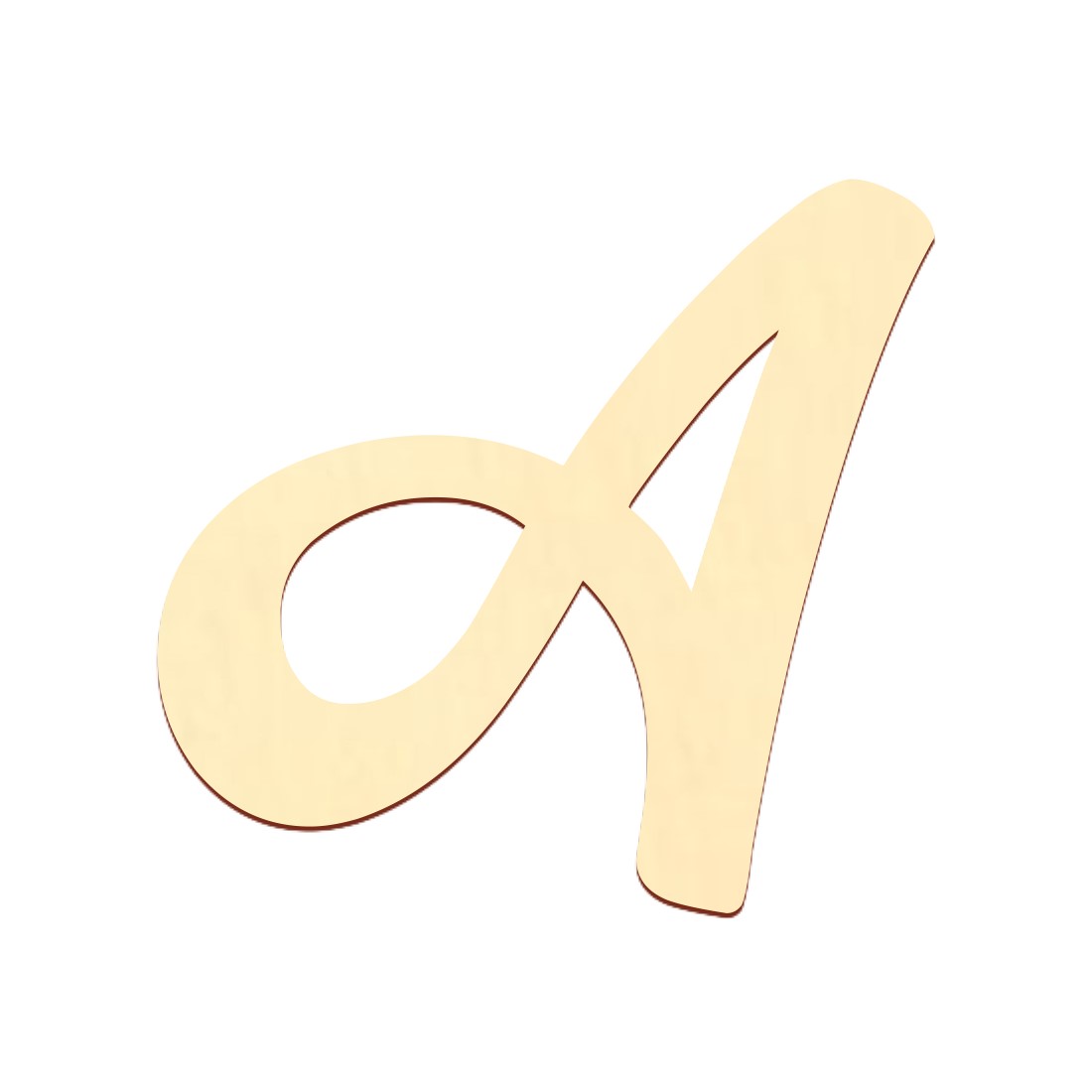 Holz Buchstaben HiltonScript Schriftzug