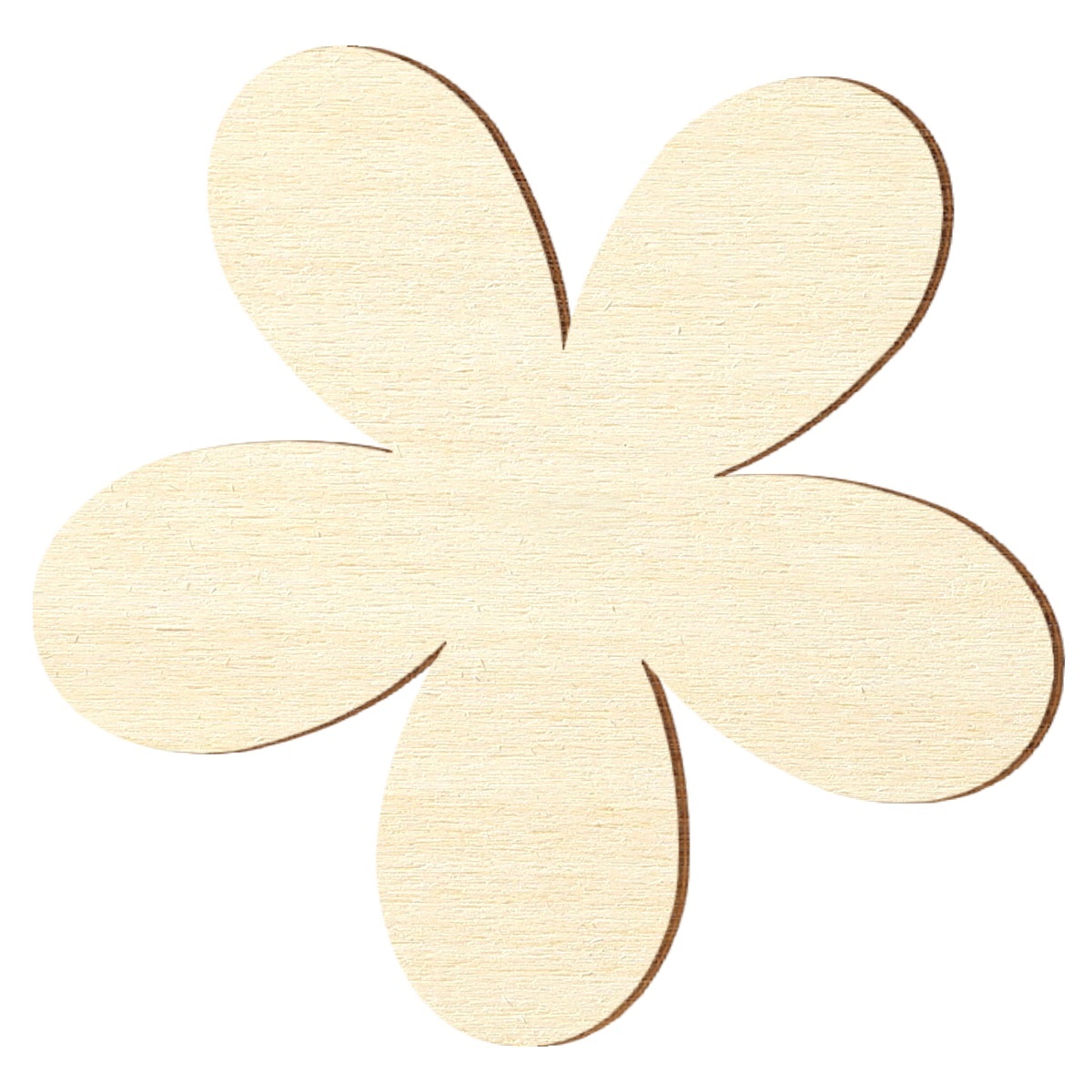 Plumeria Blume Holz Zuschnitt 5-40cm