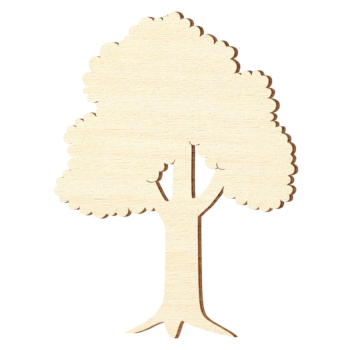 Laubbaum Baum Holz Zuschnitt 5-40cm