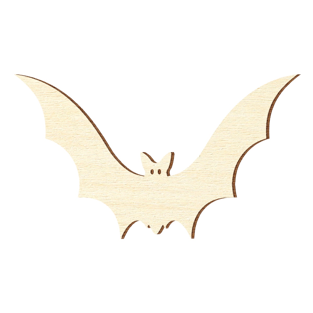 Fledermaus Vampir V1 Holz Zuschnitt 5-59cm