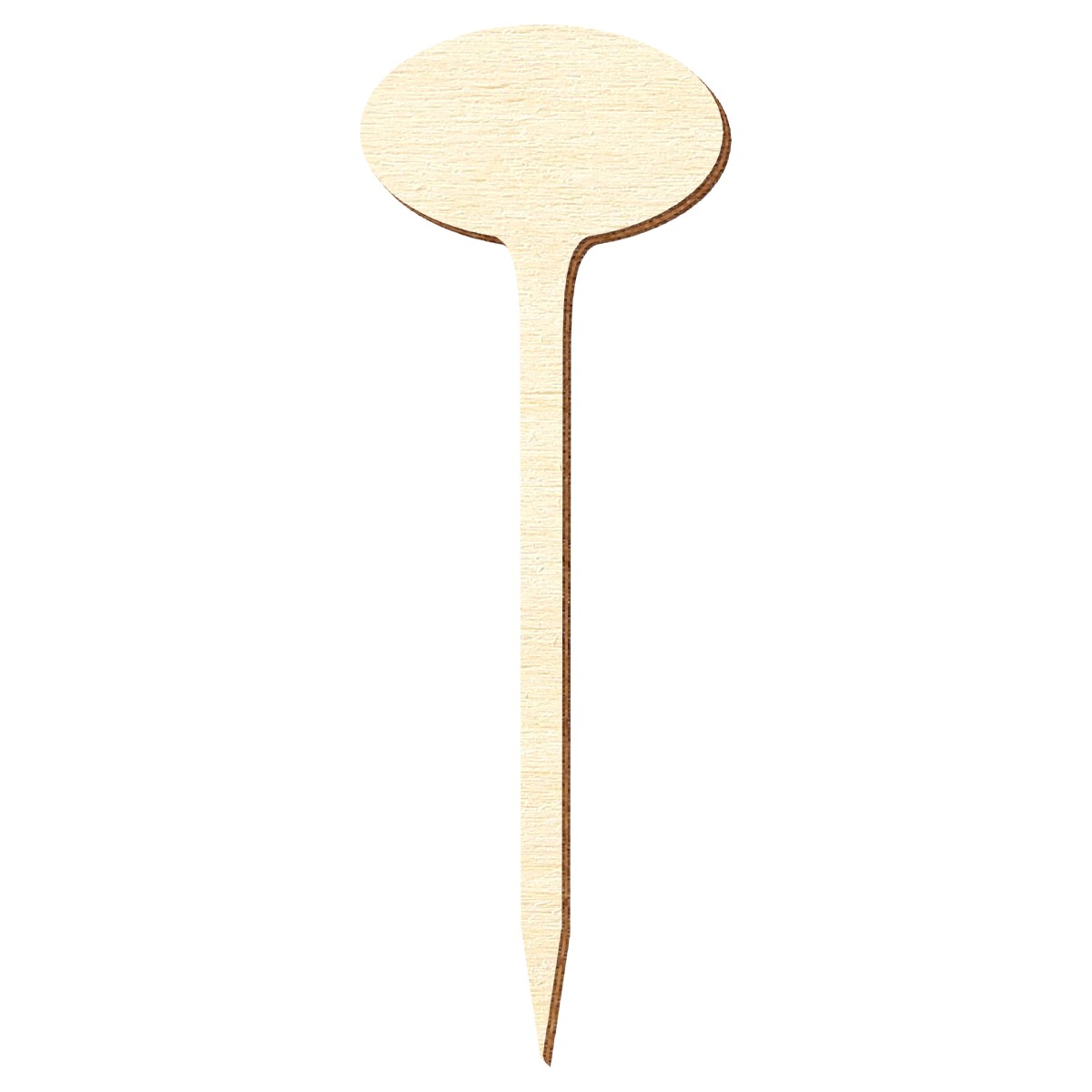 Holzschild oval Holz Zuschnitt 5-40cm