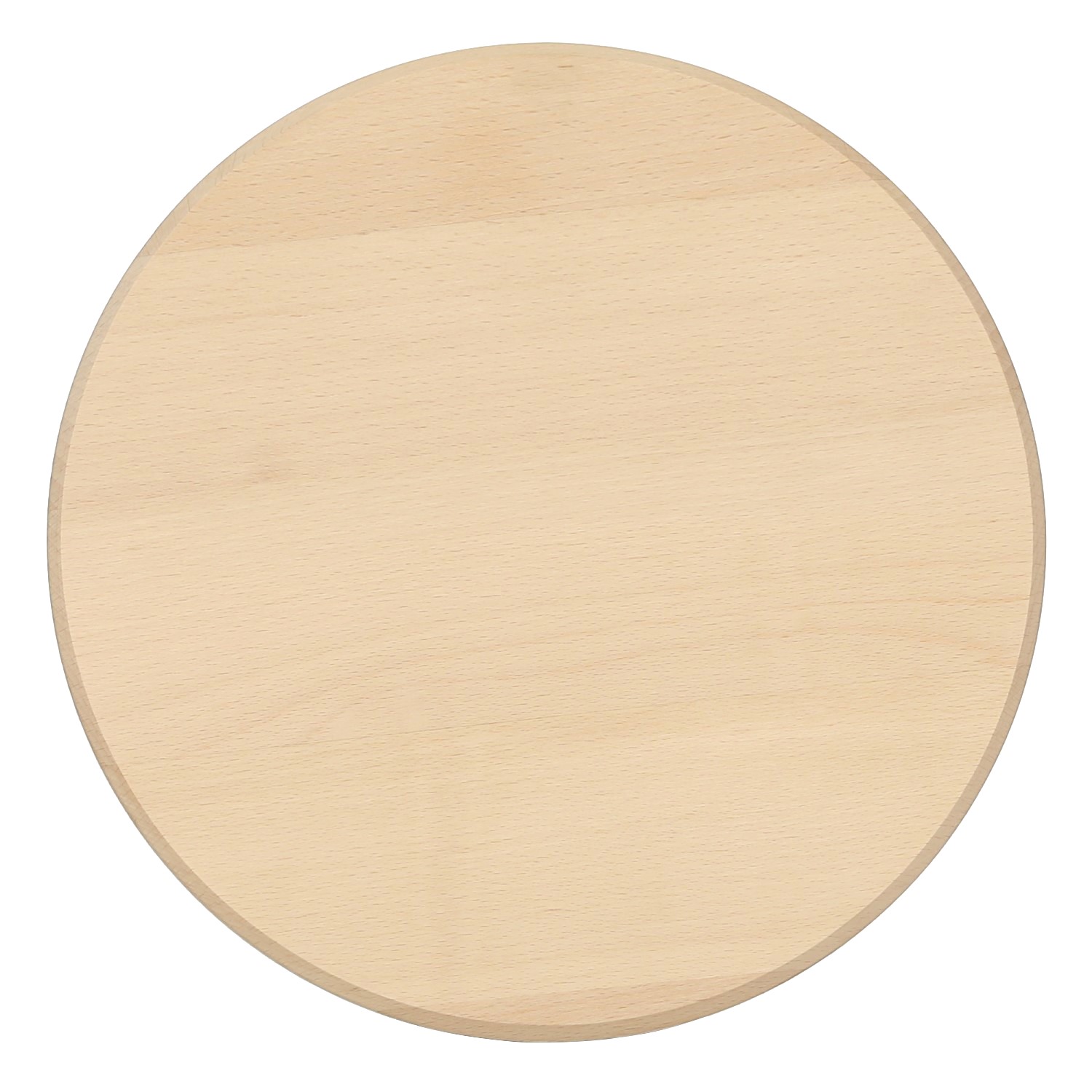 Schinkenteller Buche rund Leimholz