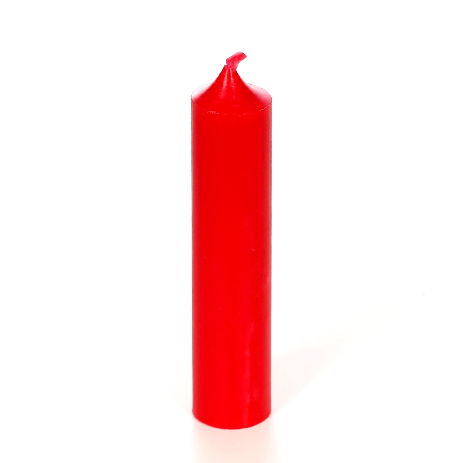 Stabkerze 100 x 22mm Weihnachtsrot einzeln