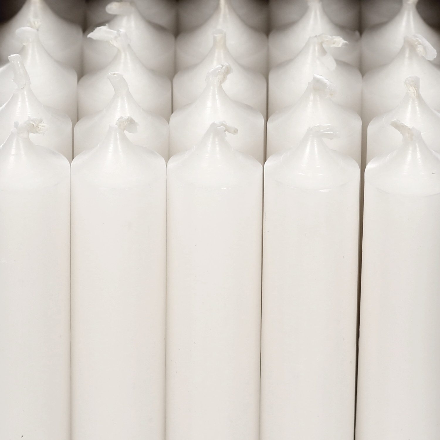 Stabkerzen 100 x 22mm Weiss