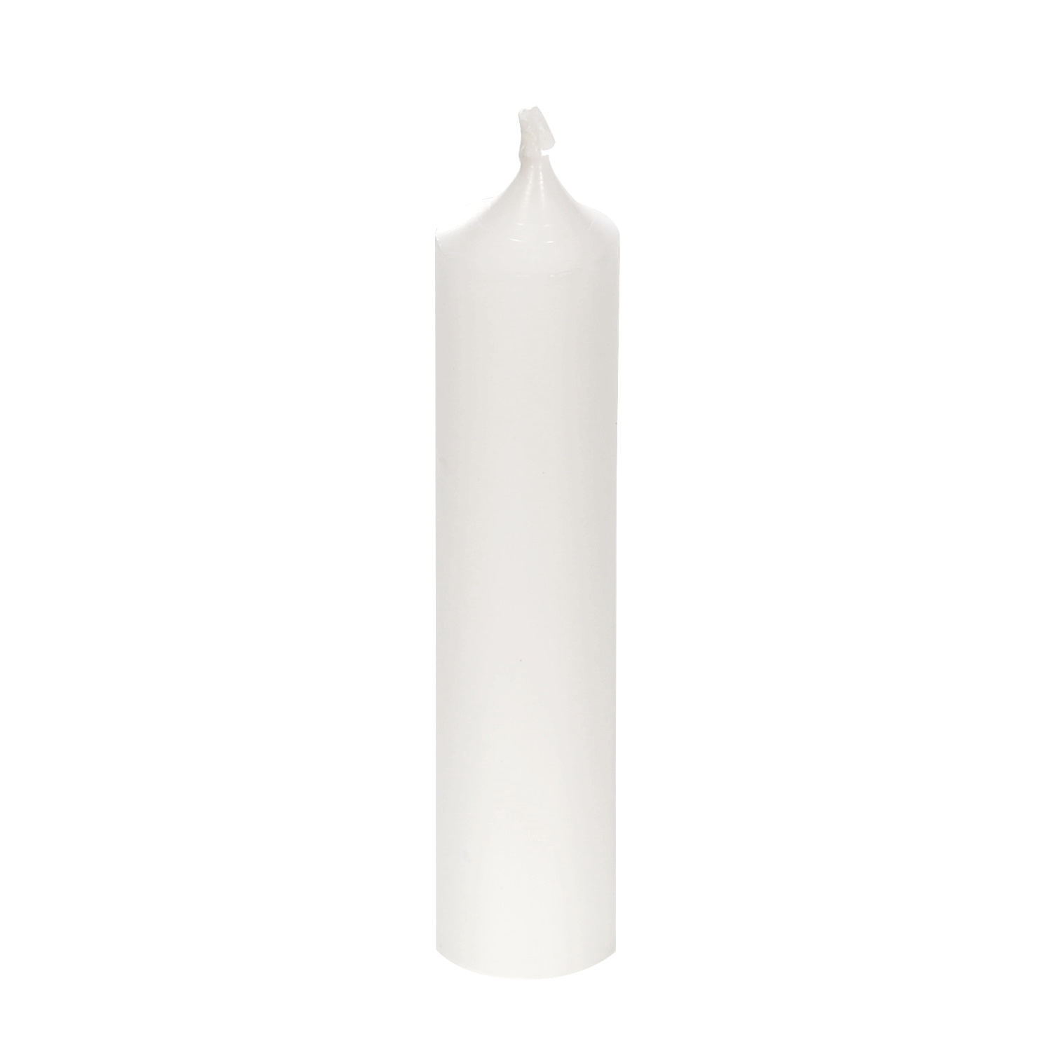 Stabkerze 100 x 22mm Weiss einzeln