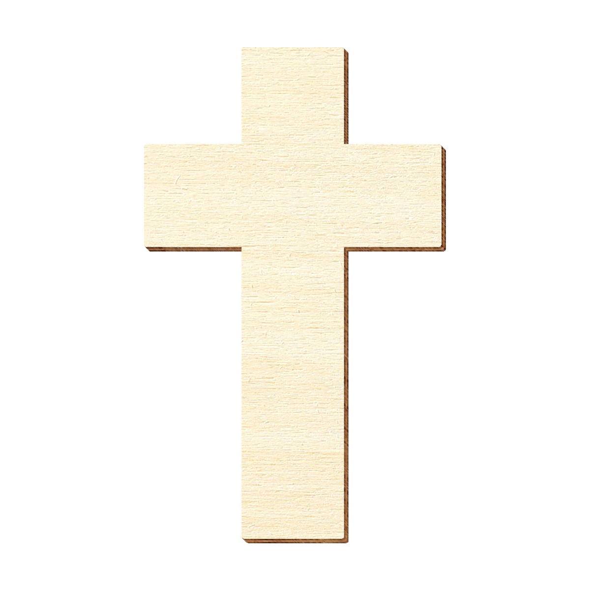 Lateinisches Kreuz Holz Zuschnitt 5-50cm