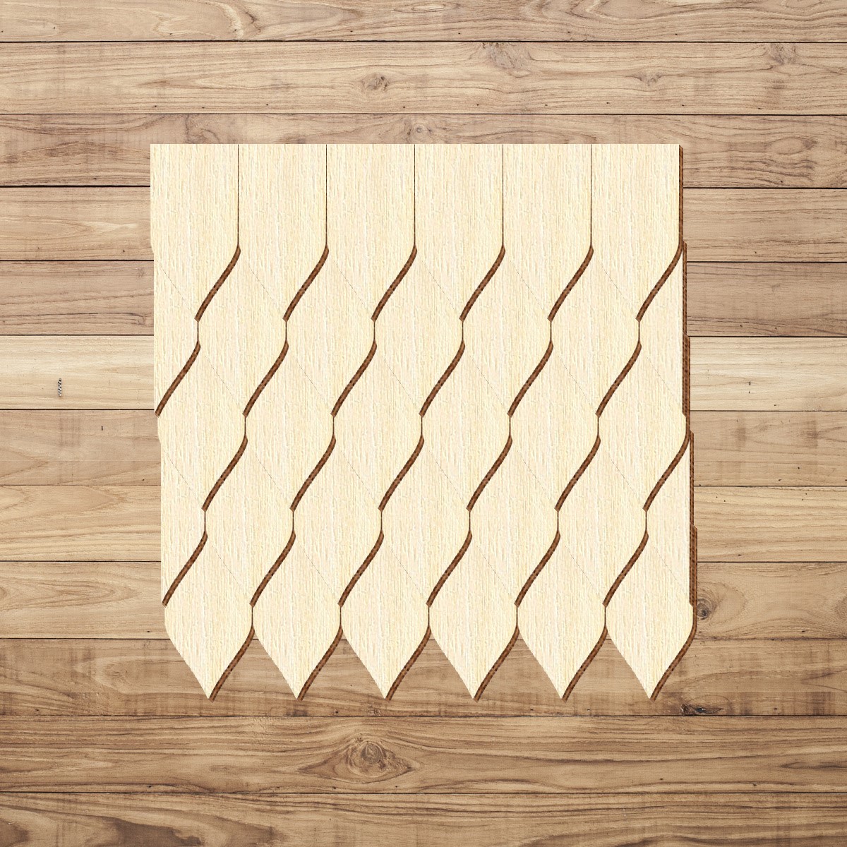 Schindeln Spitzform Holz Zuschnitt