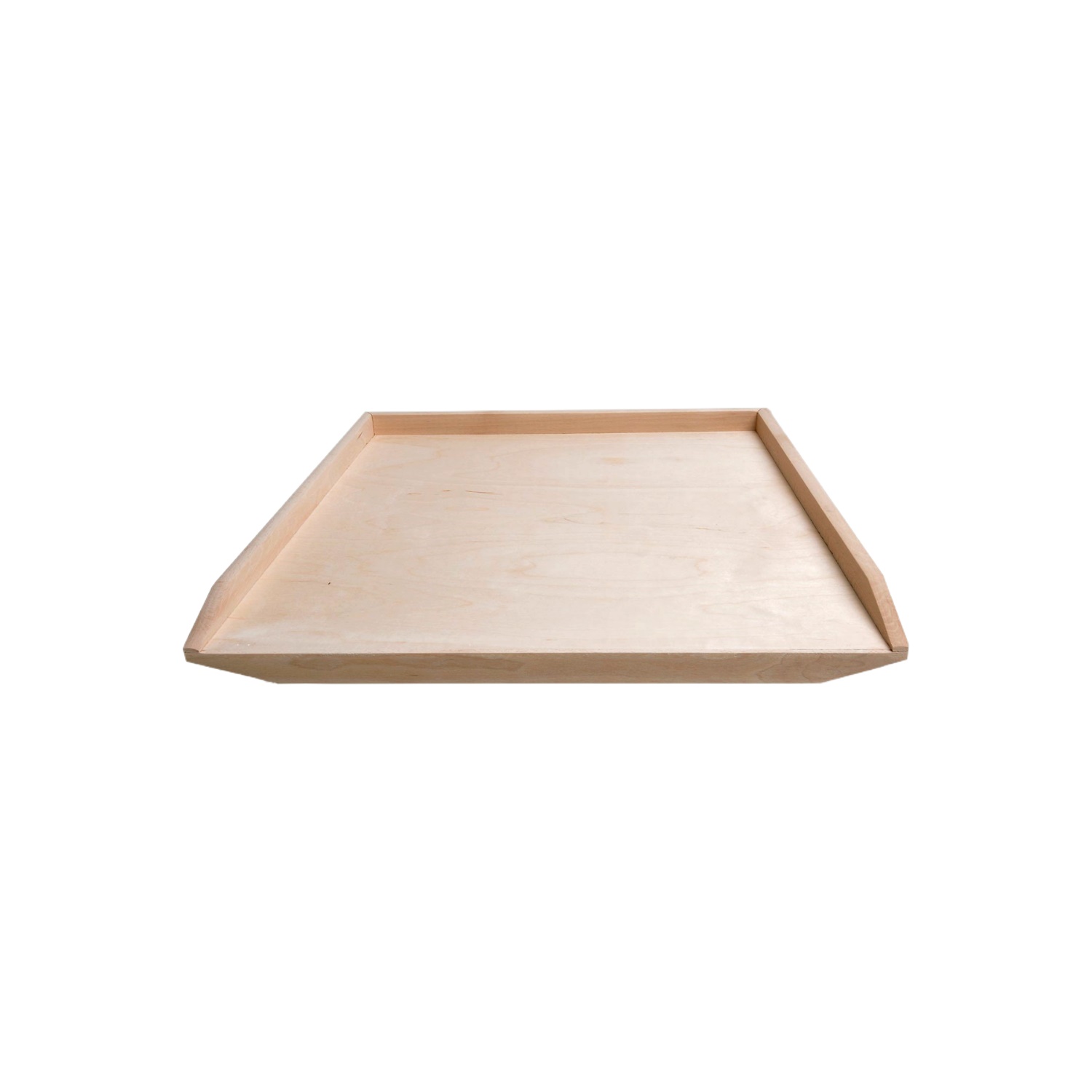 Trapez Teigbrett Massivholz Birke