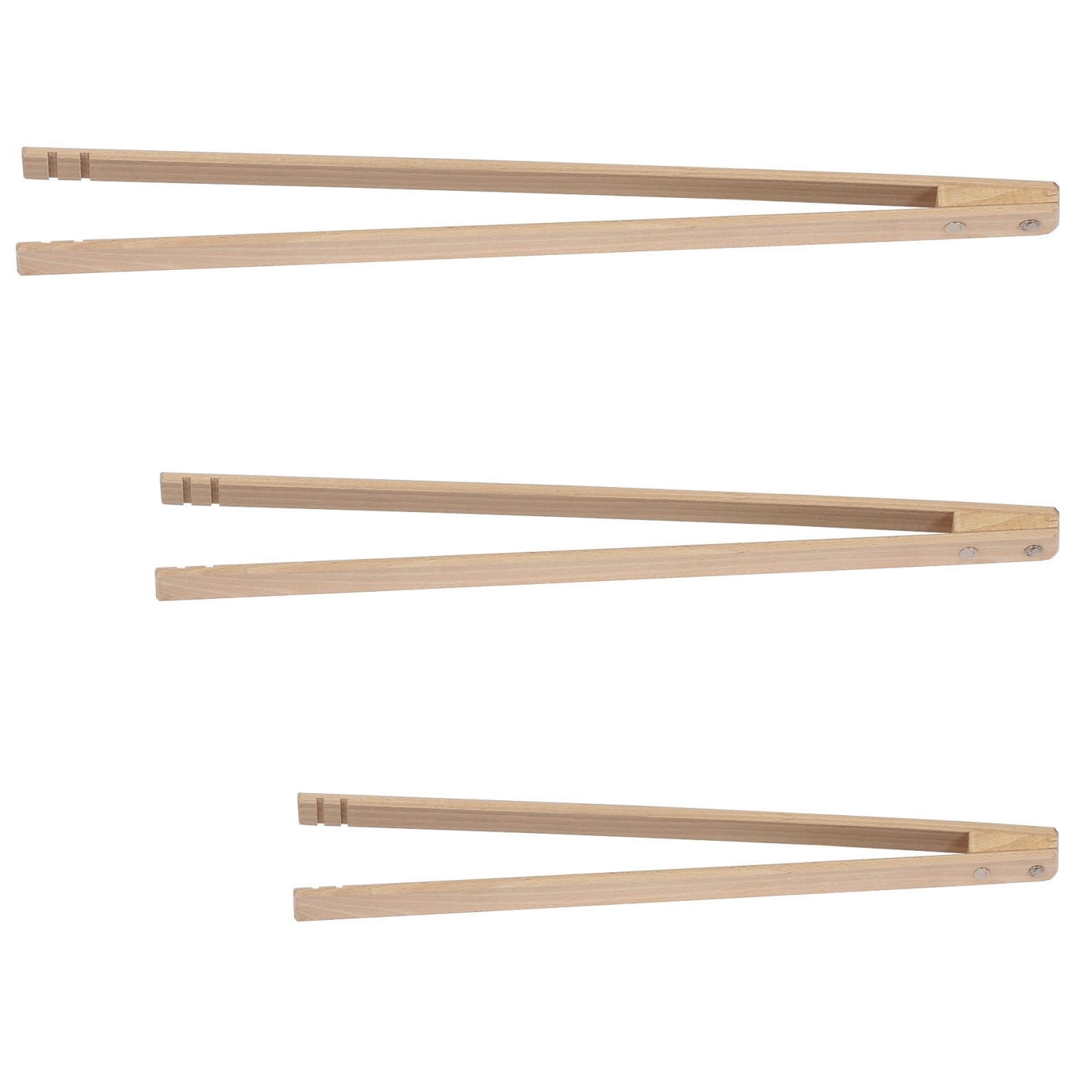 Profi Grillzange aus Holz