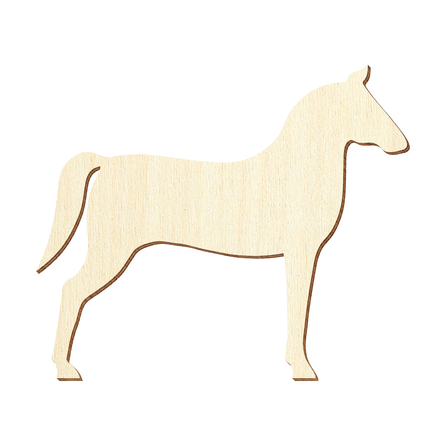 Pferd V1 Holz Zuschnitt 5-40cm