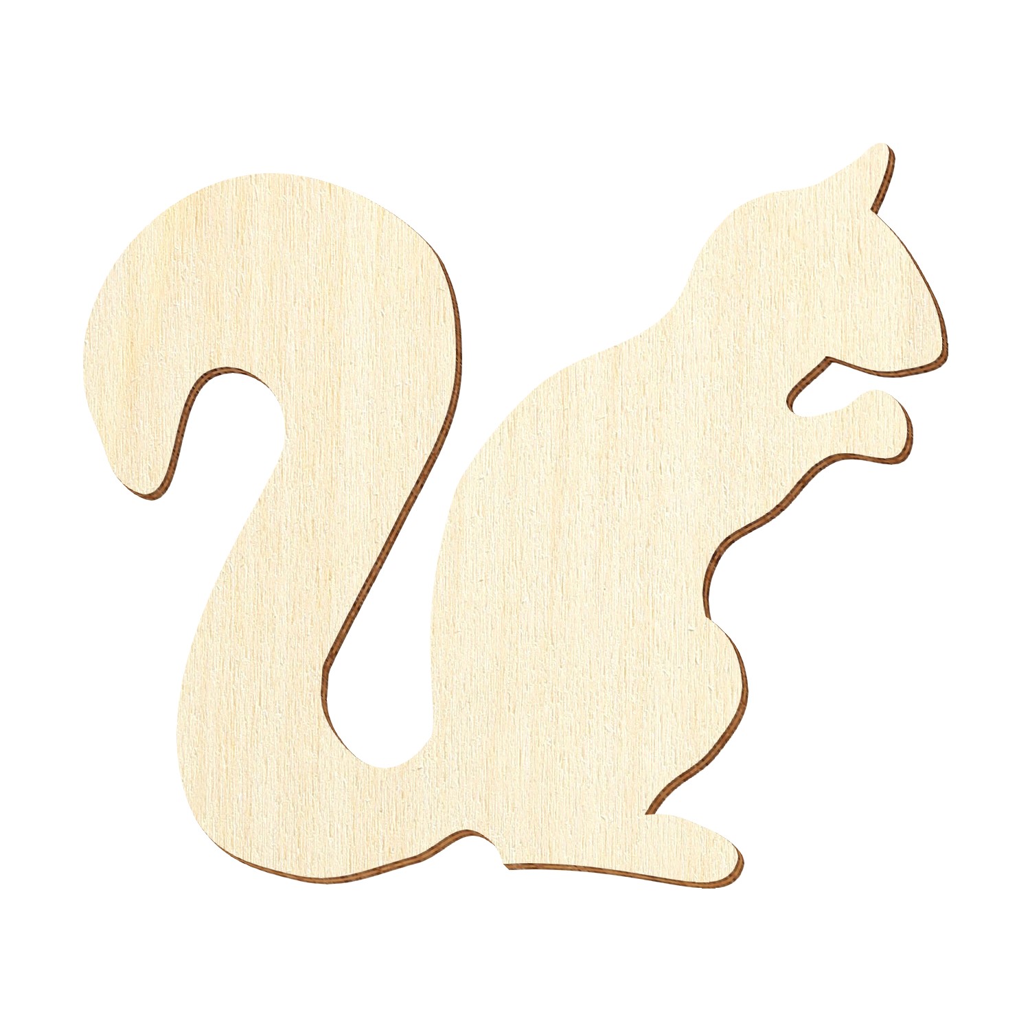 Eichhörnchen V1 Holz Zuschnitt 5-40cm