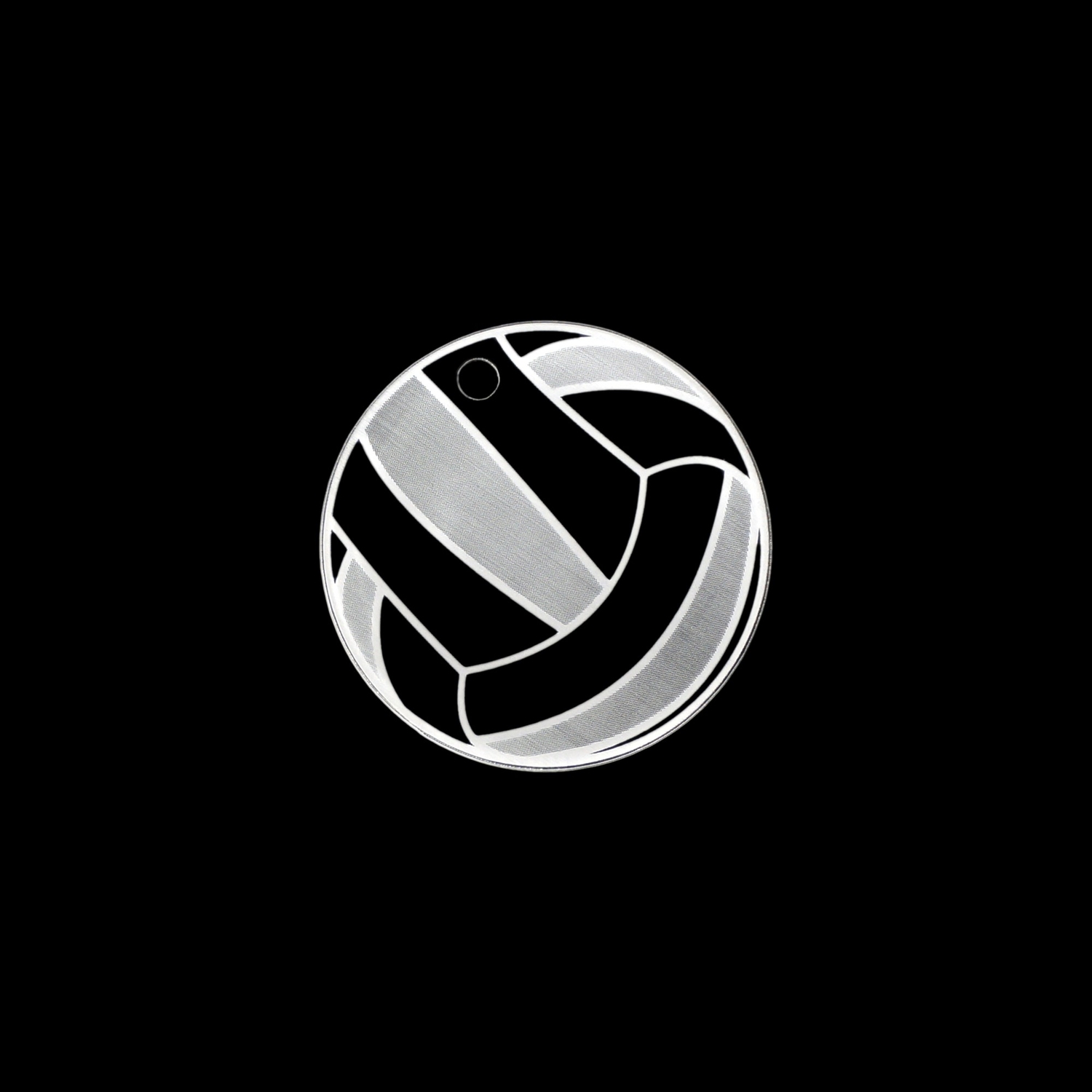 Gravierte Acryl Schlüsselanhänger - Volleyball