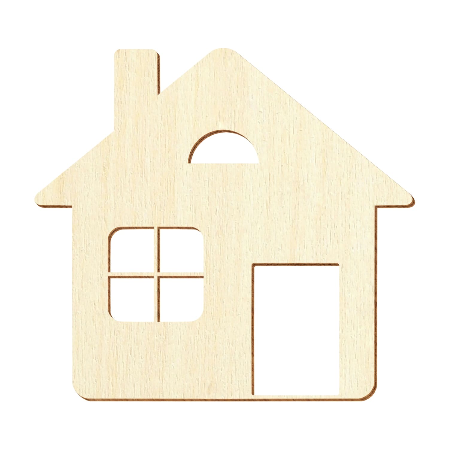Haus Holz Zuschnitt 5-40cm