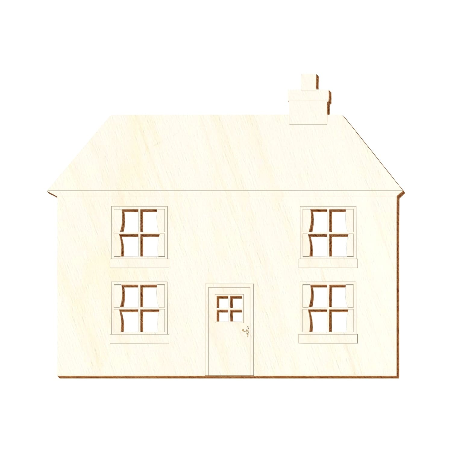 Einfamilienhaus Haus Holz Zuschnitt 5-40cm