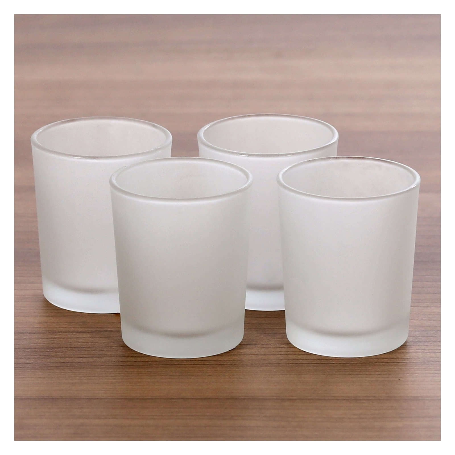Teelichtgläser 40mm Votivglas gefostet hoch