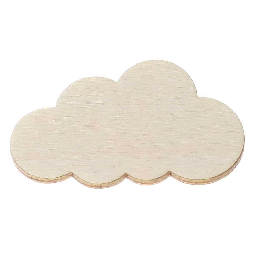 Wolken V1 Holz Zuschnitt 1-60cm