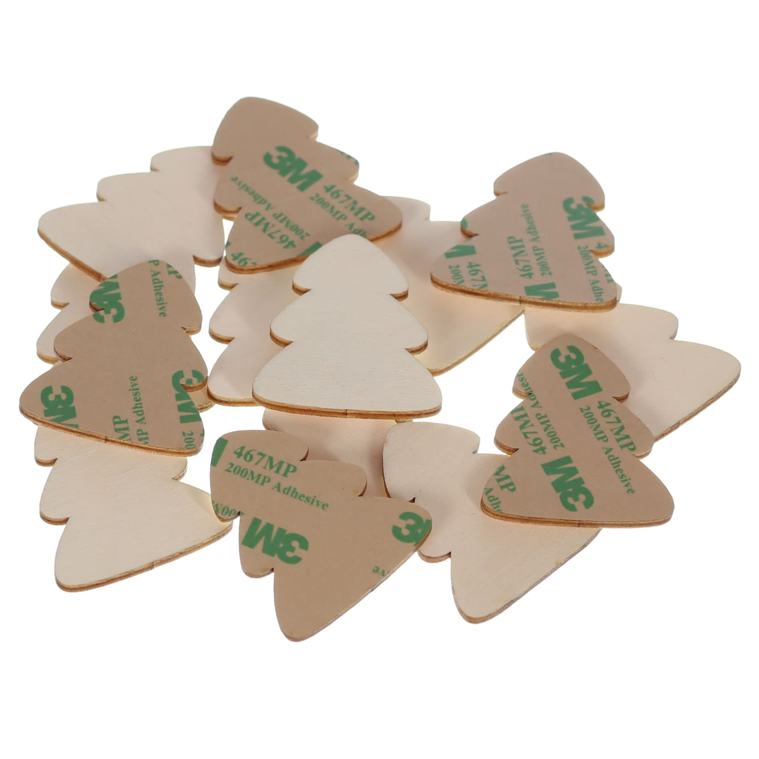 Tannenbaum Holz Zuschnitt 1-10cm selbstklebend