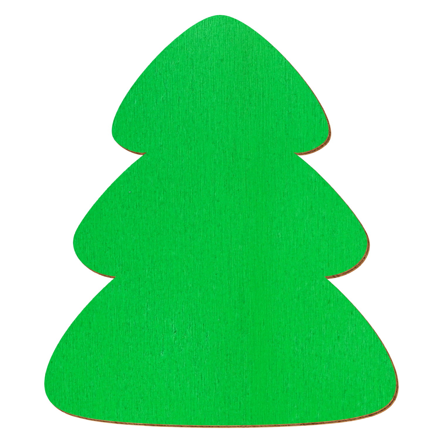 Tannenbaum Holz Zuschnitt Grün 1-10cm