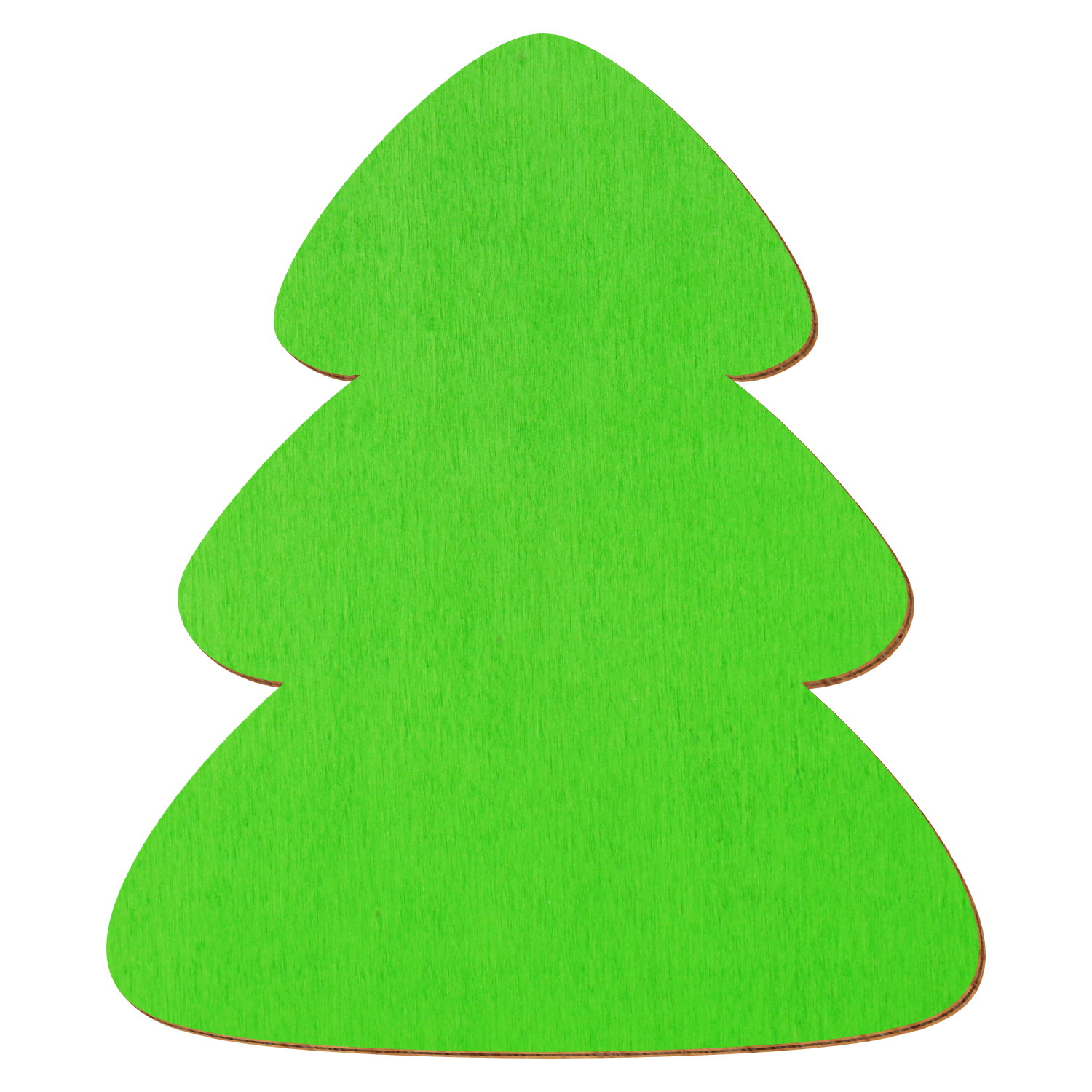 Tannenbaum Holz Zuschnitt Hellgrün 1-10cm