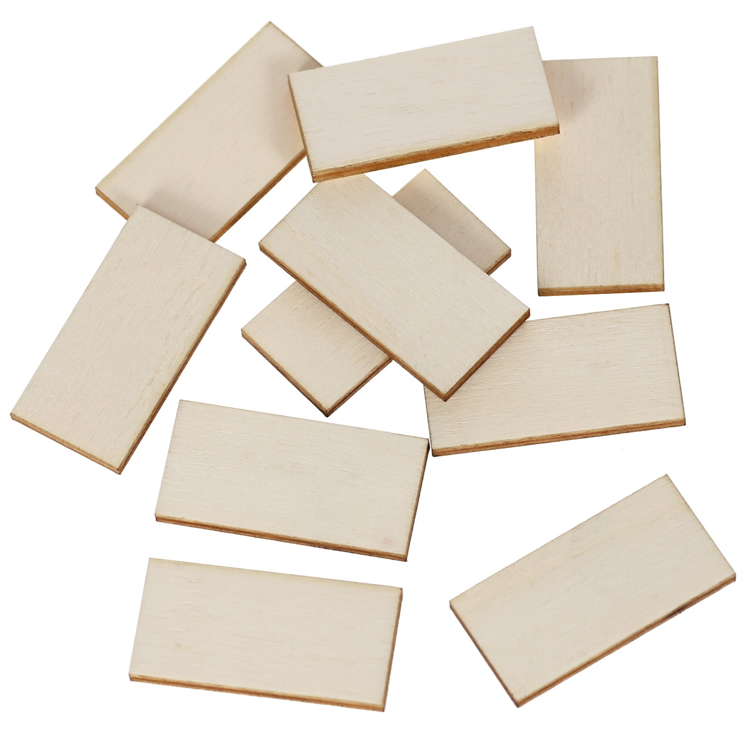 Rechtecke Holz Zuschnitt 2-60cm