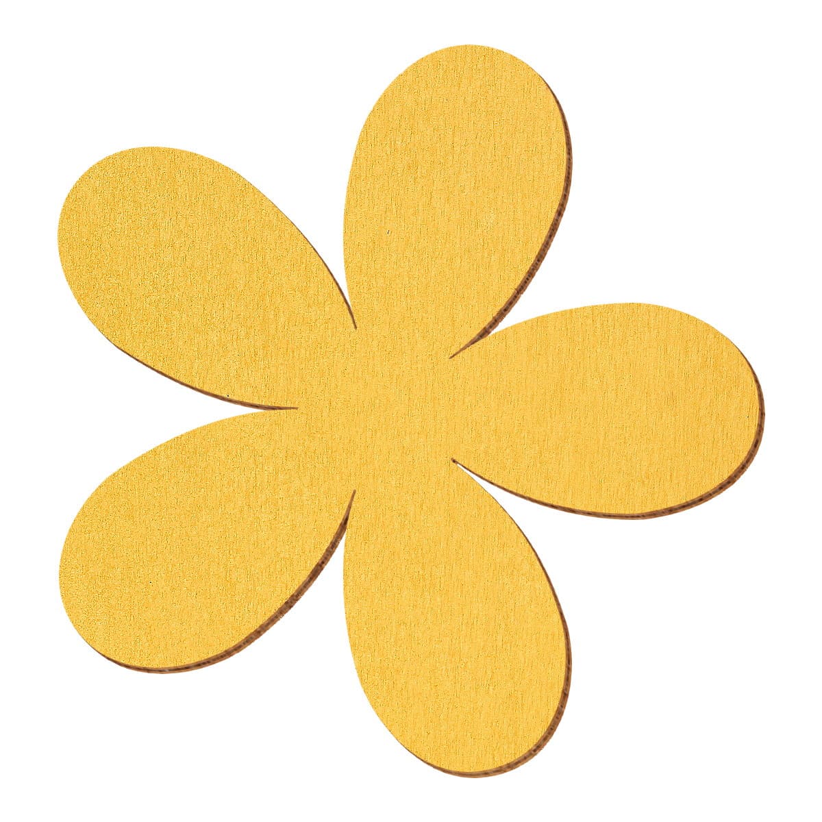 Plumeria Golden Holz Zuschnitt 2-10cm