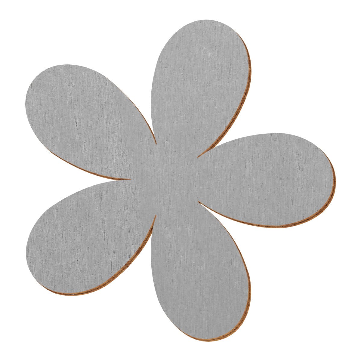 Plumeria Grau Holz Zuschnitt 2-10cm