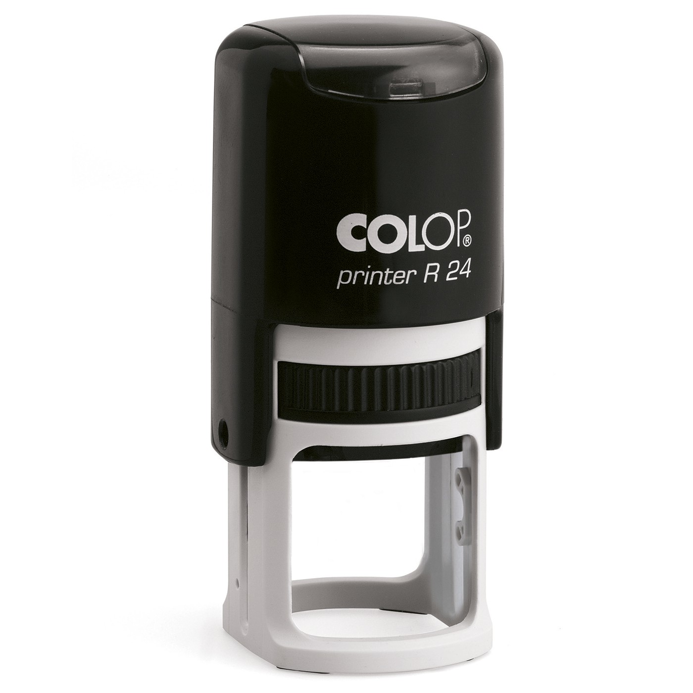 COLOP Printer Stempel Rund ohne individuell gelasertem Stempeltext - R24