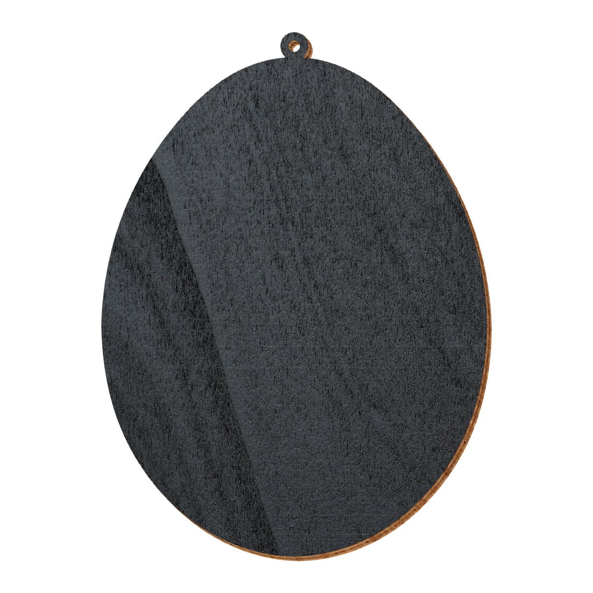 Ostereier Schwarz Holz Zuschnitt 2-10cm