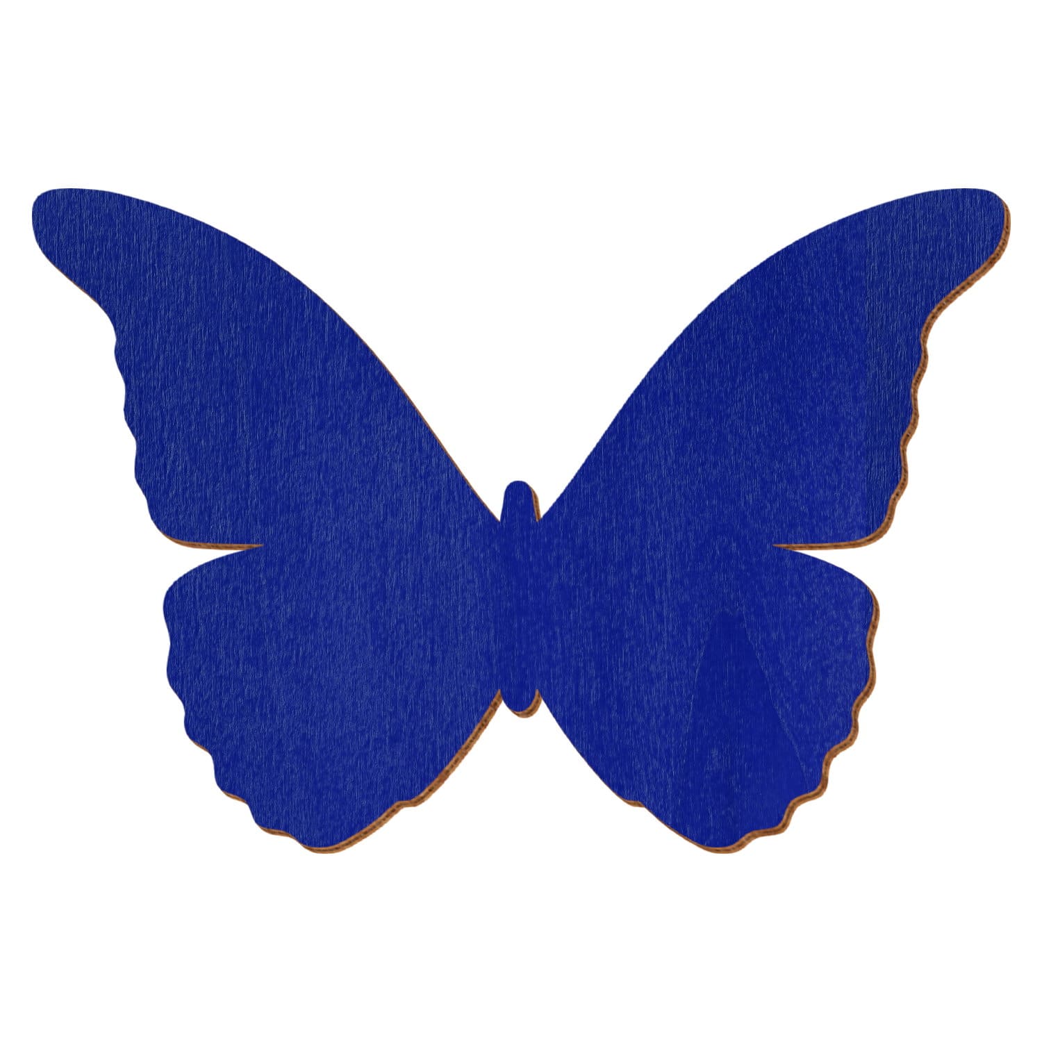 Schmetterling Blau Holz Zuschnitt 3-50cm