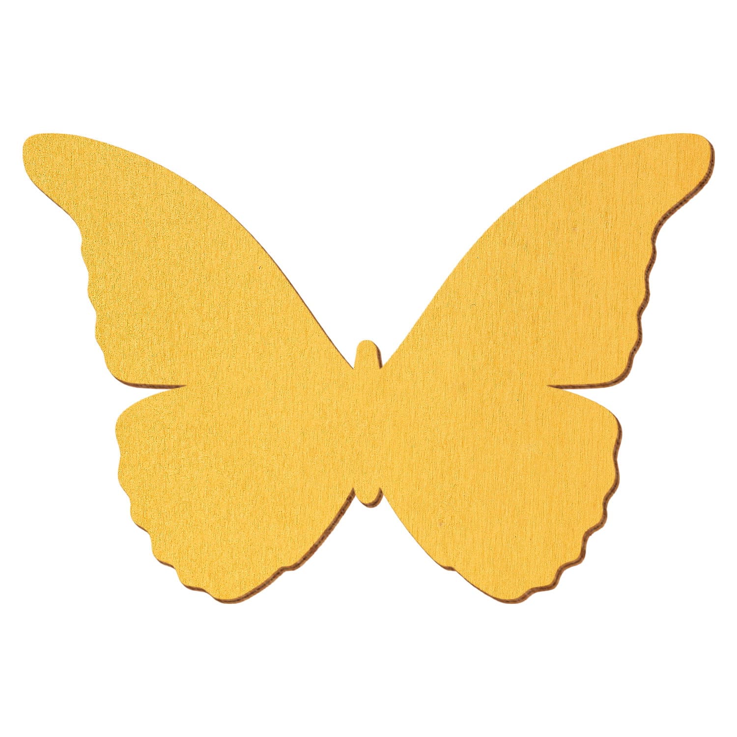 Schmetterling Golden Holz Zuschnitt 3-50cm