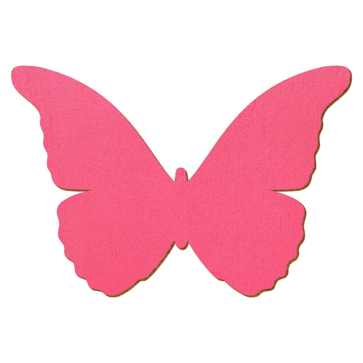 Schmetterling Pink Holz Zuschnitt 3-50cm