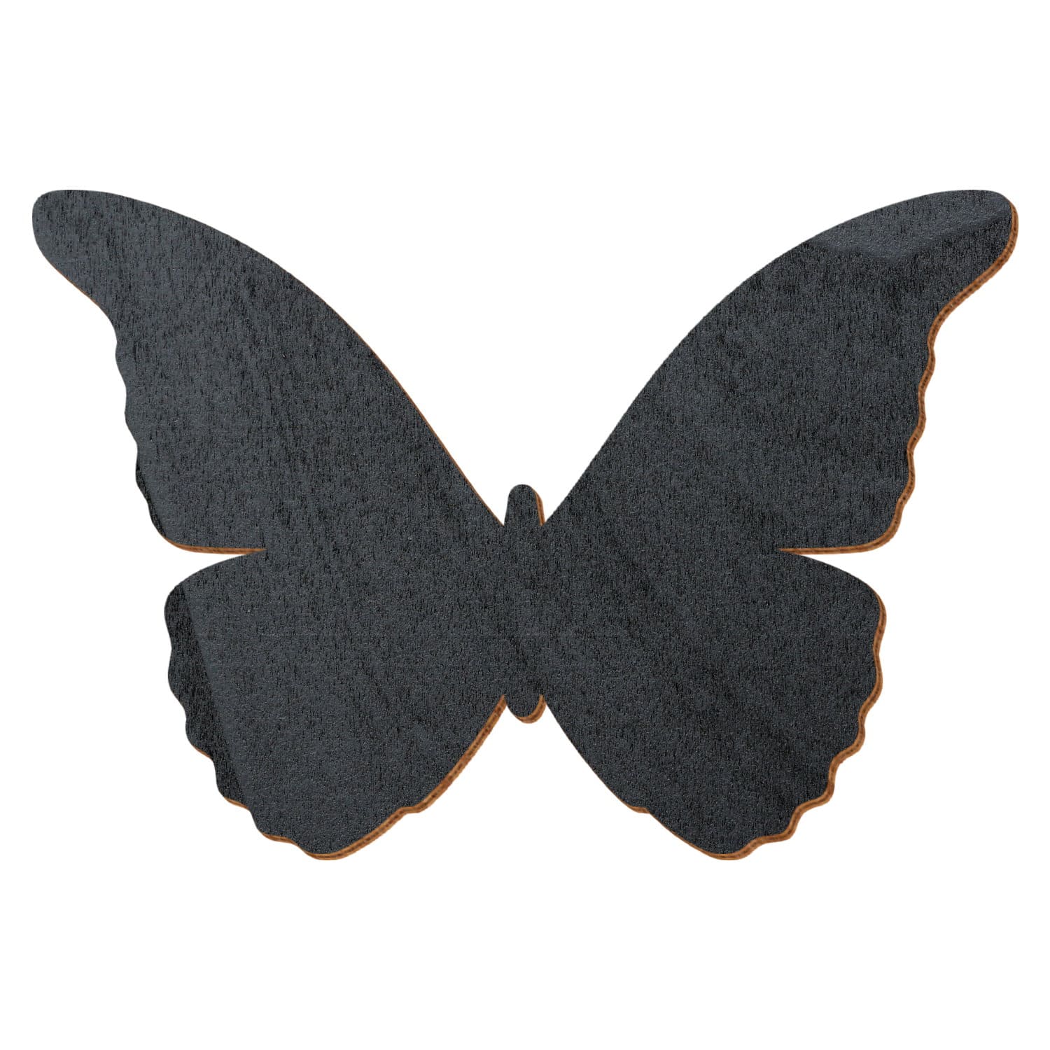 Schmetterling Schwarz Holz Zuschnitt 3-50cm