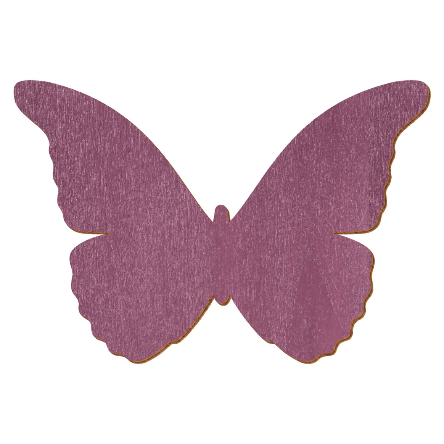 Schmetterling Violett Holz Zuschnitt 3-50cm