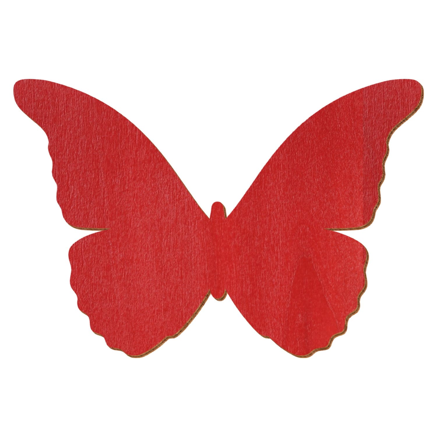 Schmetterling Weinrot Holz Zuschnitt 3-50cm