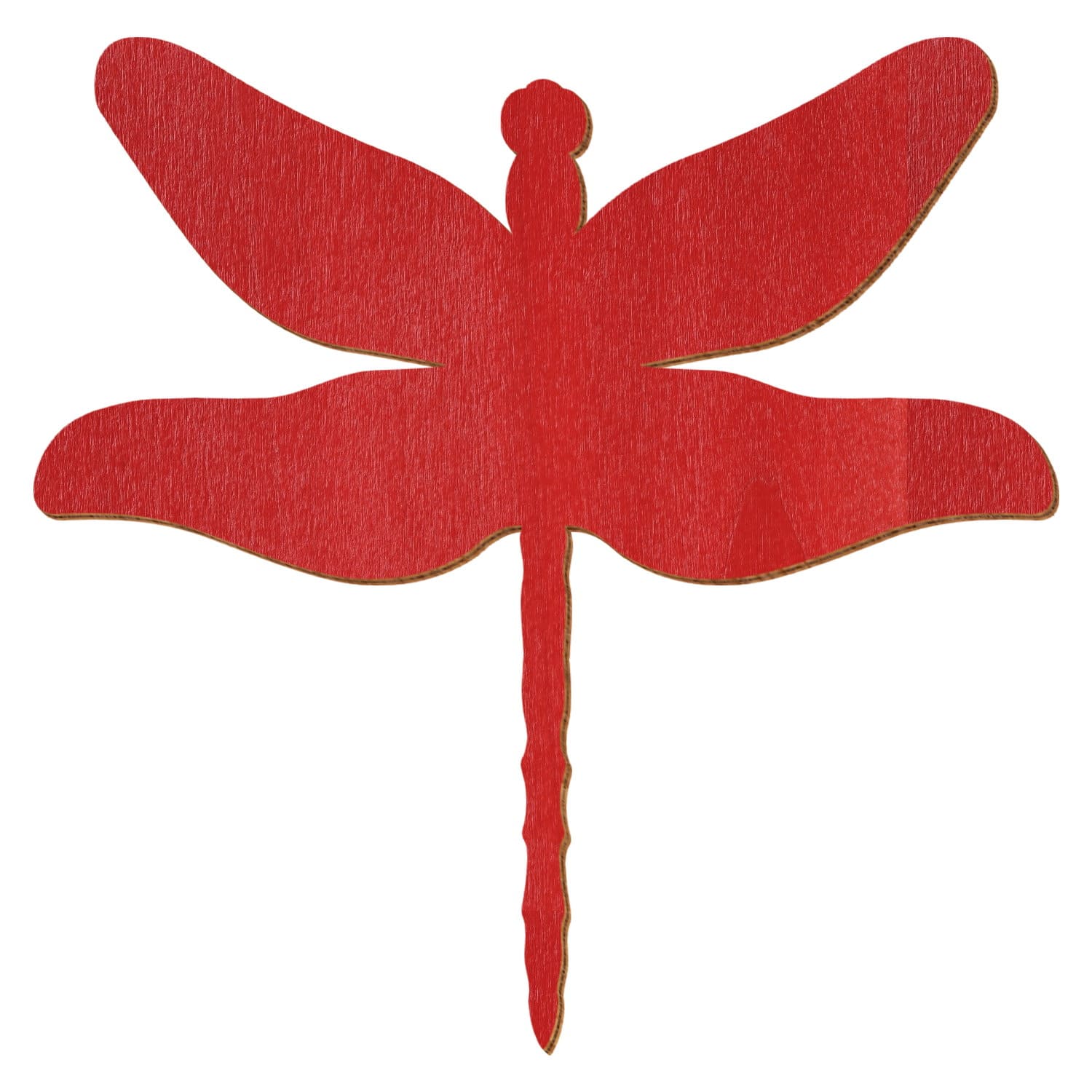 Libelle Weinrot Holz Zuschnitt 3-50cm