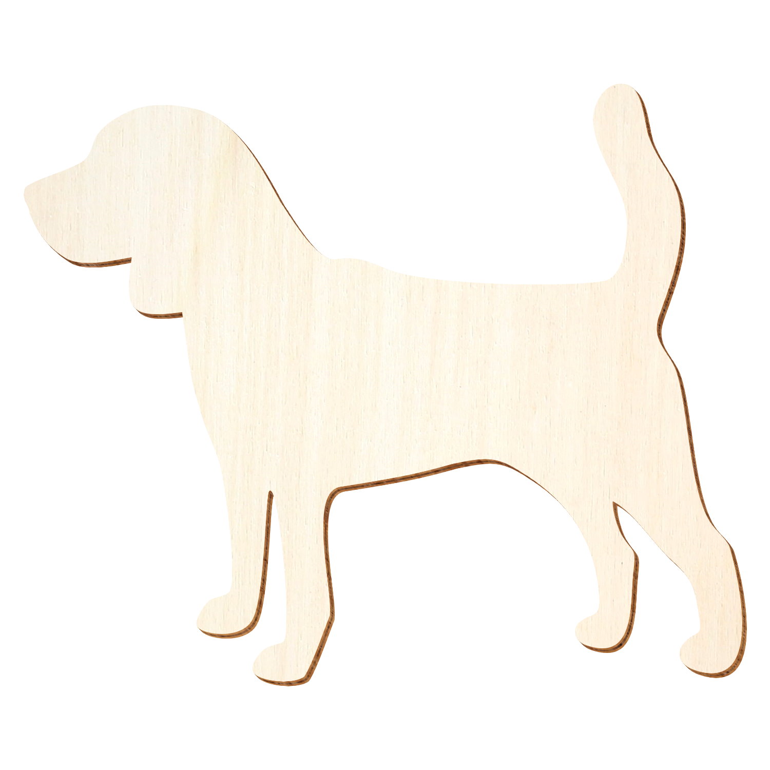 Hund Beagle Holz Zuschnitt 3-50cm