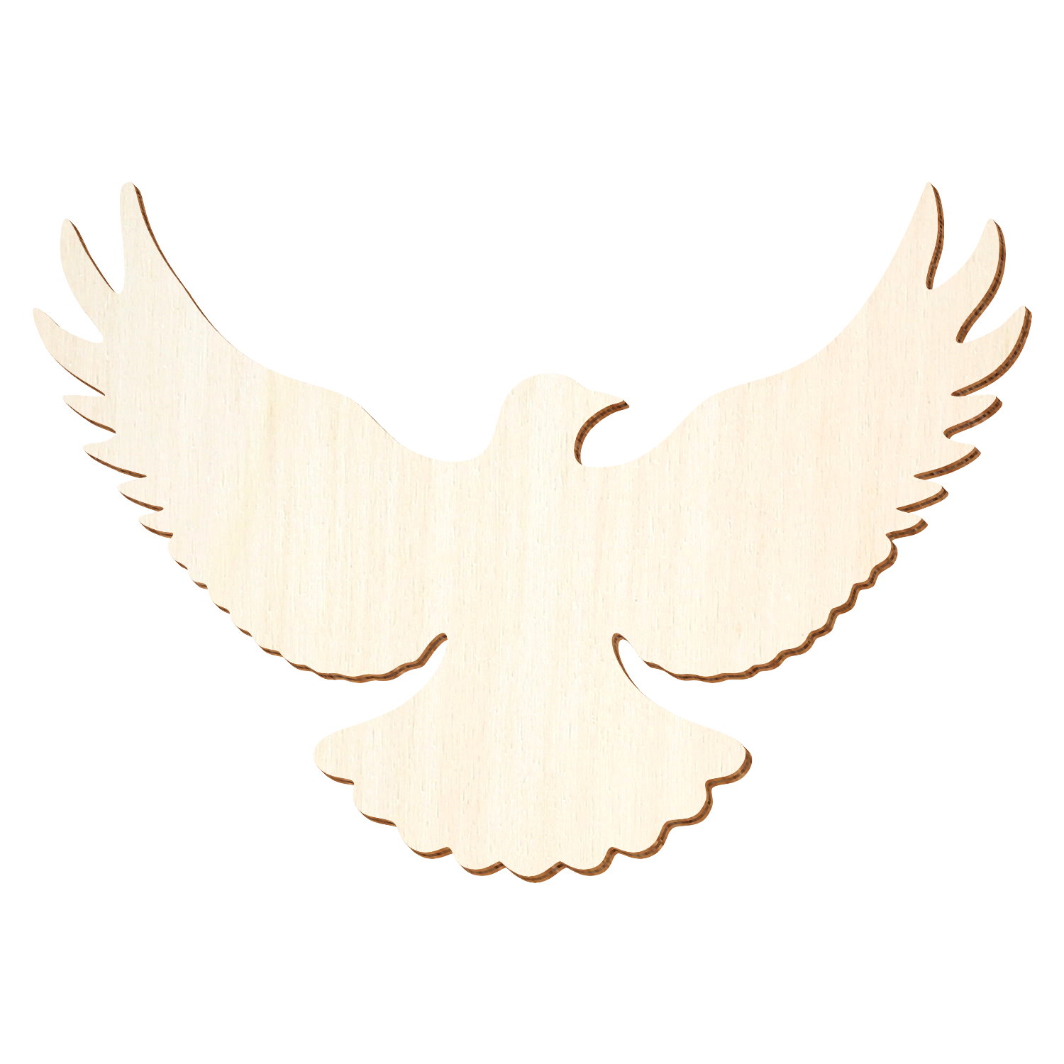 Ostertaube Taube Holz Zuschnitt 3-50cm