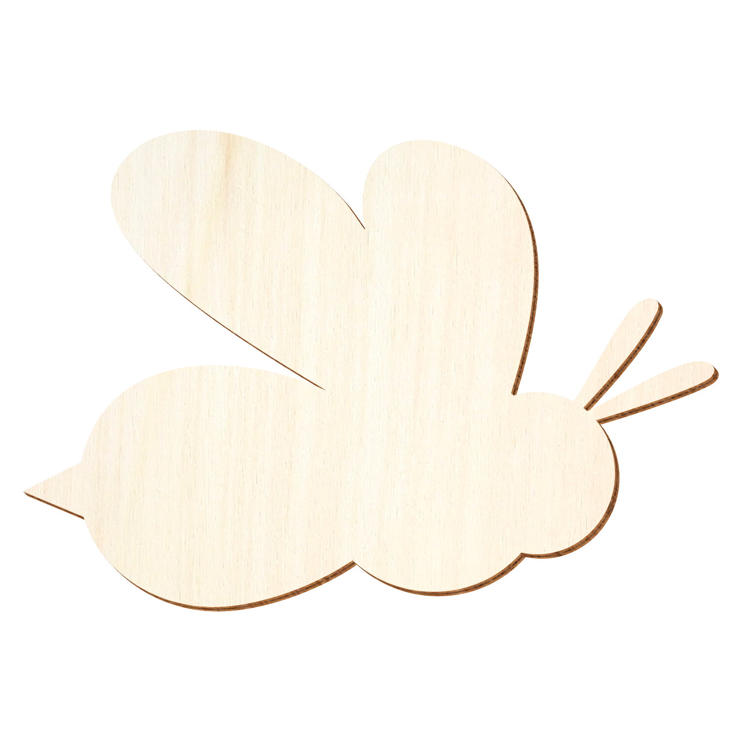 Biene V1 Holz Zuschnitt 3-50cm