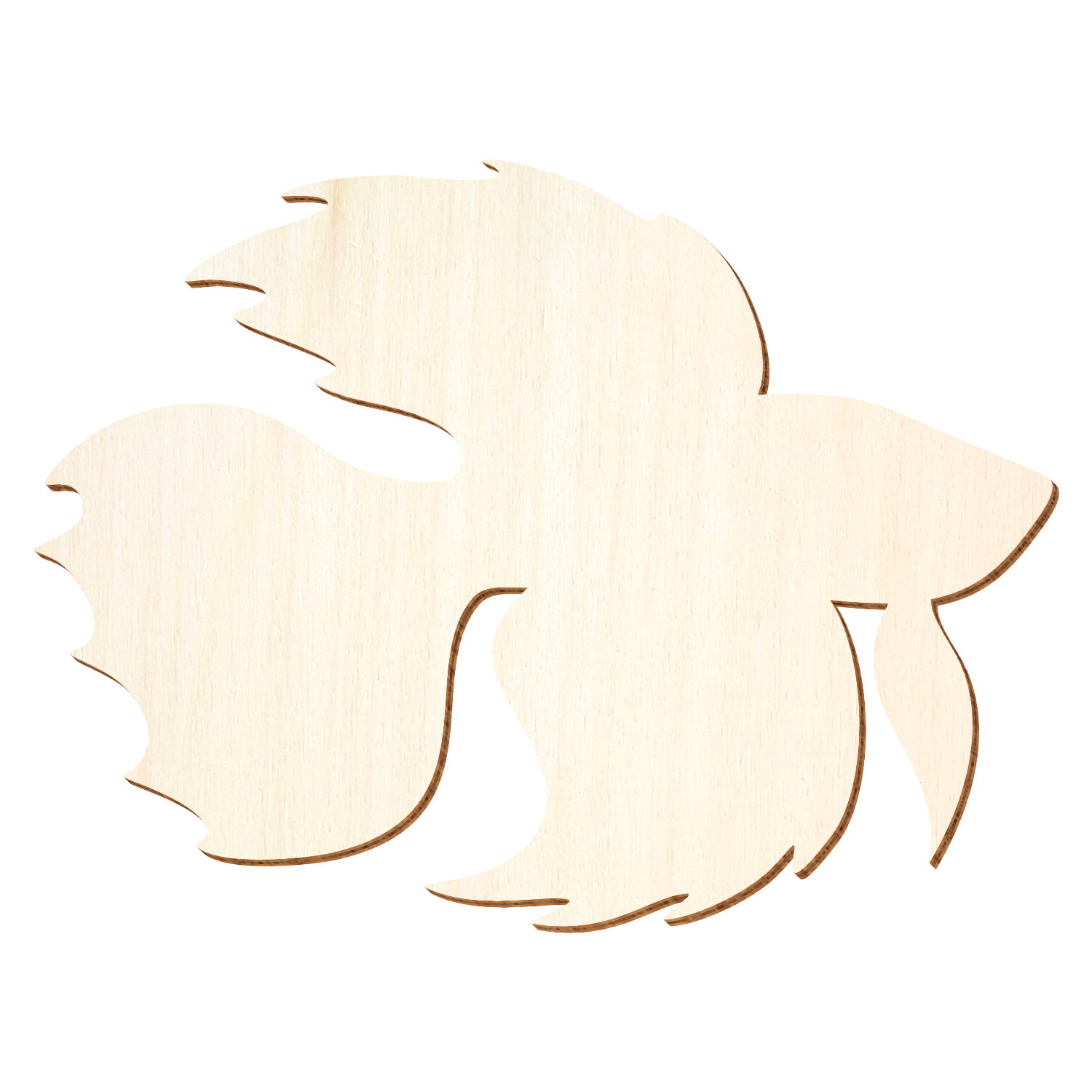 Zierfisch Betta Fisch Holz Zuschnitt 3-50cm